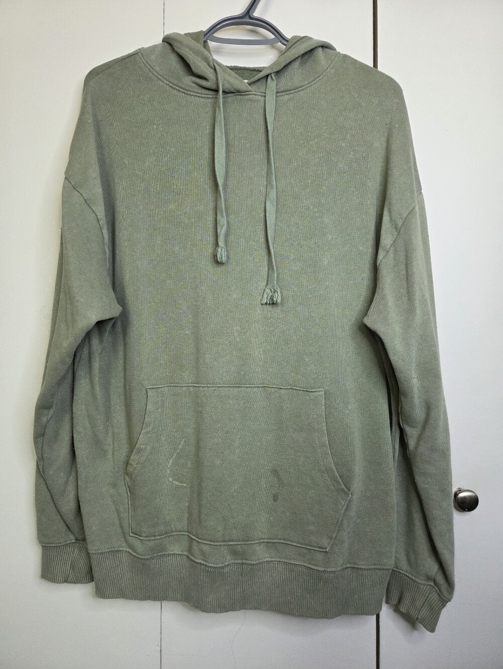 ☀️Aeropostale Women's L Soft Olive Green Hoodie Thin Layer Wear